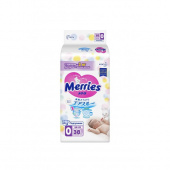 Merries Air Through - подгузники для детей (0-3 кг), 38 шт. 