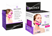 BBTape Face Tape - кинезио тейп для лица, шелк, фиолетовый, 5 см x 5 м