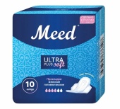 Meed Ultra Plus Soft - гигиенические прокладки, 10 шт.