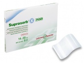 Suprasorb X PHMB - гидросбалансированная повязка для гнойных ран, 14x20 см