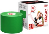 BBTape Basic - кинезио тейп, зелёный, 5 см x 5 м