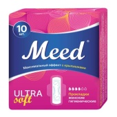Meed Ultra Soft - гигиенические прокладки, 10 шт.