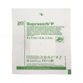 Suprasorb P - полиуретановая неадгезивная губчатая повязка, 5x5 см