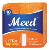 Meed Ultra Plus Top Dry - гигиенические прокладки, 10 шт.