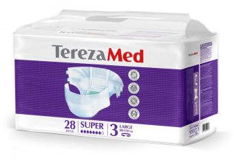 TerezaMed Super - подгузники для взрослых, L, 28 шт.