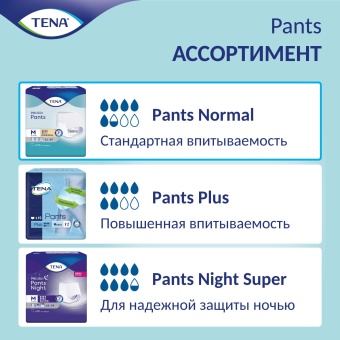 Tena Proskin Pants Normal - впитывающие трусы, S, 15 шт.