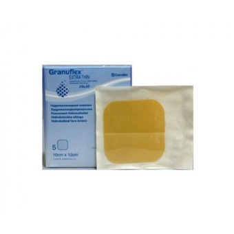 Granuflex Xthin - гидроколлоидная повязка, 10х10 см
