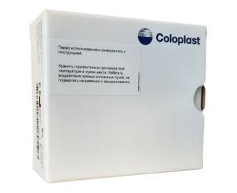 Coloplast Alterna - пластина для двухкомпонентных кало- и уроприёмников, фланец 60 мм, 5 шт.