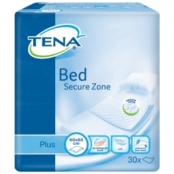 Tena Bed Plus - впитывающие пеленки, 60x60, 30 шт.